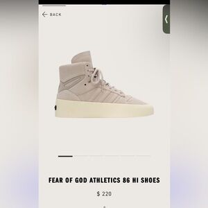 Adidas Fear Of God Athletics 86 HI Shoes